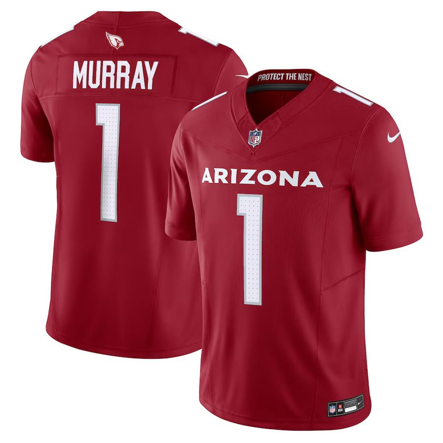 Men Arizona Cardinals 1 Kyler Murray Nike Cardinal Vapor F.U.S.E. Limited NFL Jersey